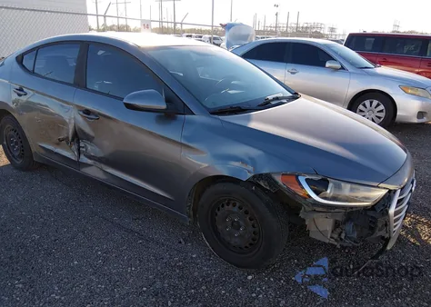 2017 Hyundai Elantra Se из США, поврежденный, VIN KMHD74LF7HU100942